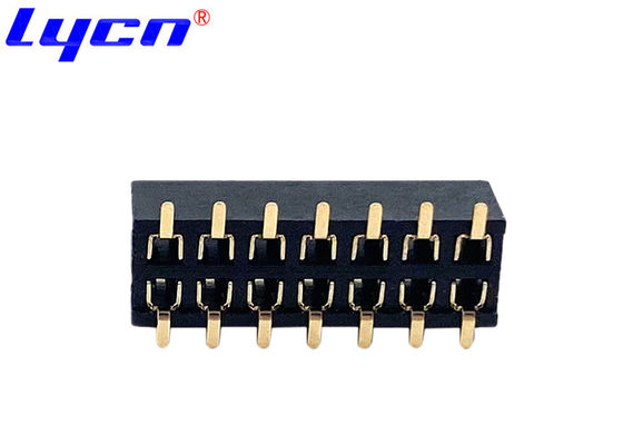 2.0mm Pitch SMT Header Connector Female Contact Material Phosphor Copper 